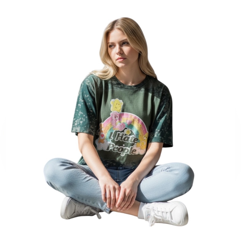 George Care Bears green t-shirt